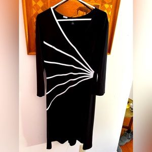 Black and white dress